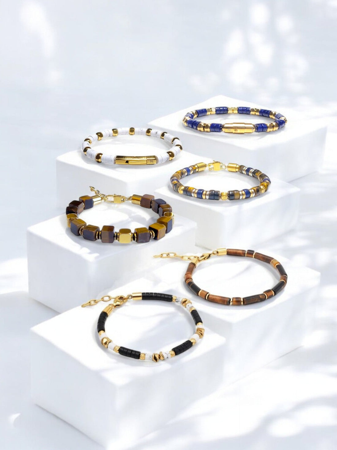 The Meaning Behind Men's Bracelet materials: A Guide to Gemstones and Style