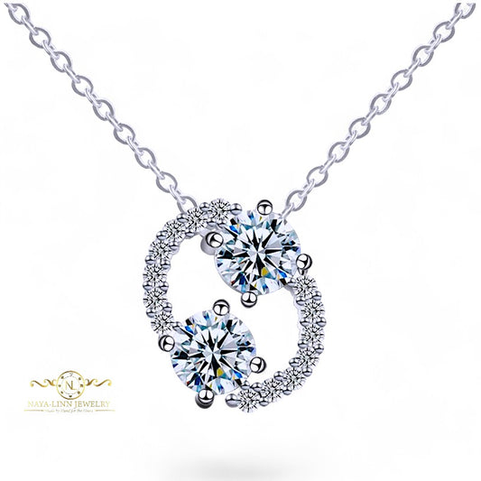 Cancer Moissanite Zodiac Necklace