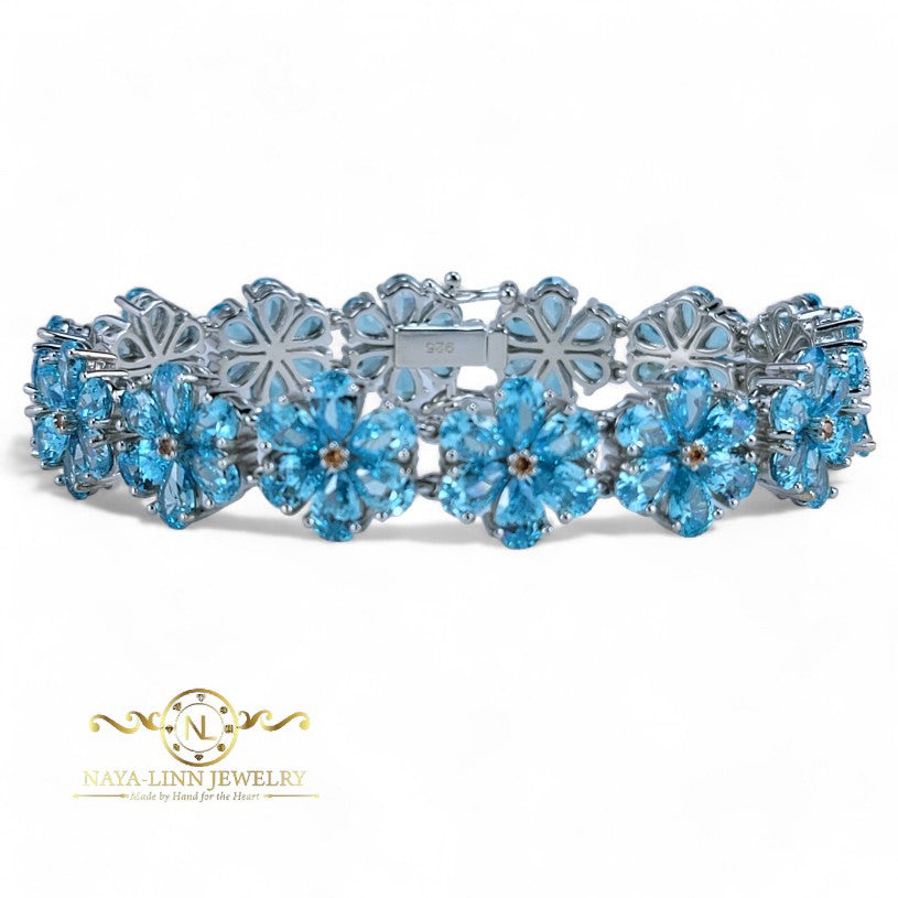 Forget-Me-Not Bracelet Affordable Durable Gemstones Bracelets