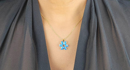 Serenity Snowflake Necklace