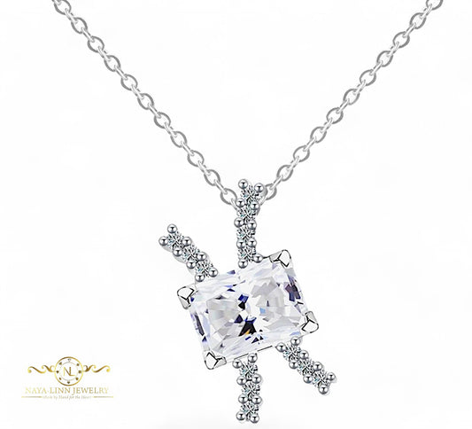 Pisces Moissanite Zodiac Necklace | Necklace For Zodiac Enthusiasts | Astrology Jewelry | Unique Gift