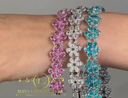 Forget-Me-Not Bracelet Affordable Durable Gemstones Bracelets