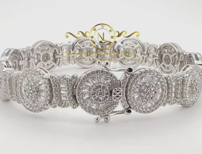 Empress Bracelet Mixed Cut Diamond Simulants Durable Jewelry Formal Occasion Bracelet for Women