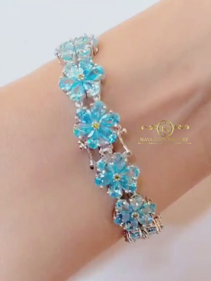 Forget-Me-Not Bracelet Affordable Durable Gemstones Bracelets